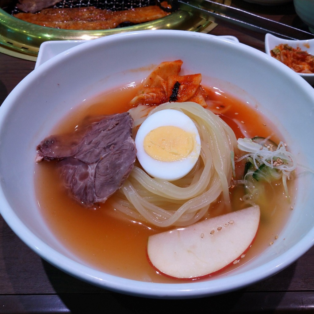 ユーザーが投稿した盛岡冷麺焼肉Lunchの写真 - 実際訪問したユーザーが直接撮影して投稿した平上荒川焼肉焼肉や漫遊亭 いわき平店の写真