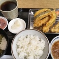 魚介天定食 - 実際訪問したユーザーが直接撮影して投稿した糀台天ぷら天ぷら定食まきの西神中央プレンティの写真のメニュー情報