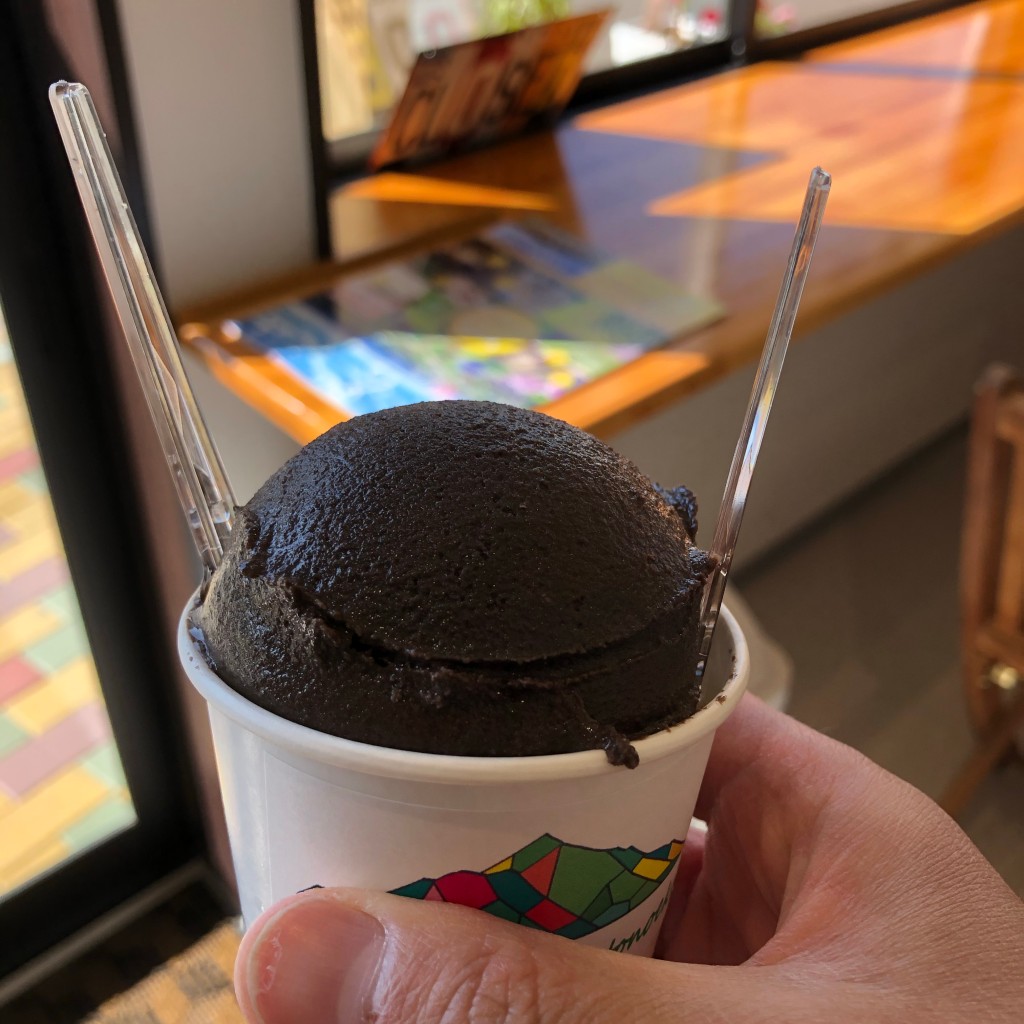 ユーザーが投稿したベルギーチョコレート、ヘーゼルナッツの写真 - 実際訪問したユーザーが直接撮影して投稿した牧園町宿窪田アイスクリーム茶ちゃランドの写真