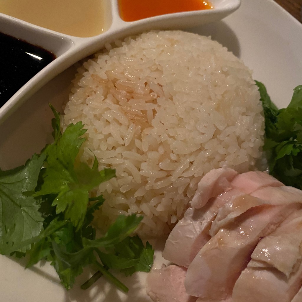 ユーザーが投稿した海南鶏飯の写真 - 実際訪問したユーザーが直接撮影して投稿した六本木アジア / エスニック海南鶏飯食堂 麻布十番店の写真