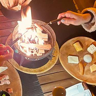 実際訪問したユーザーが直接撮影して投稿した山の手二条カフェ焚き火cafeの写真