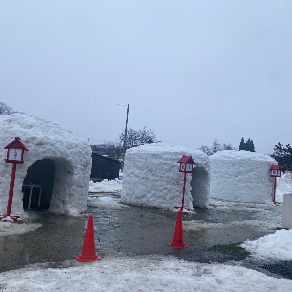 実際訪問したユーザーが直接撮影して投稿した小野川町カフェかまくら村の写真