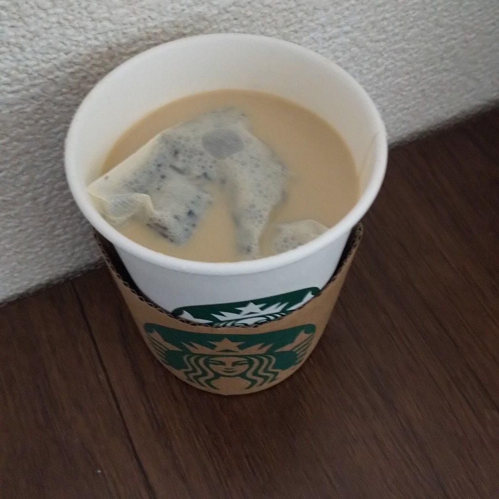 ユーザーが投稿したほうじ茶クリームラテの写真 - 実際訪問したユーザーが直接撮影して投稿した川向町カフェスターバックスコーヒー 宇都宮パセオ店の写真