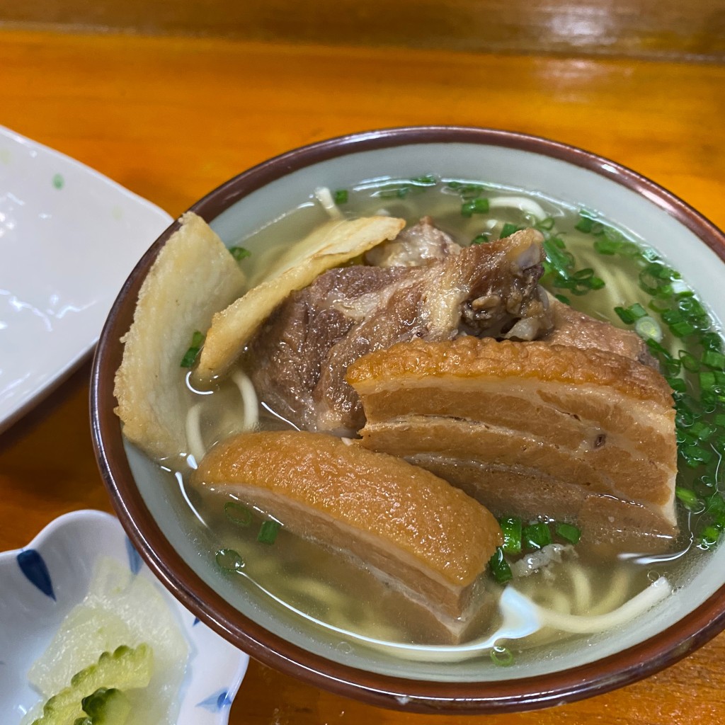 ゆずっきーーにさんが投稿した石垣沖縄料理のお店島そば一番地 石垣本店/シマソバイチバンチ イシガキホンテンの写真