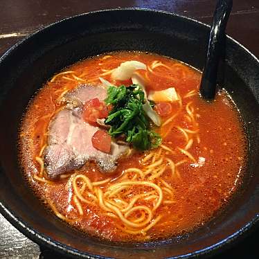 実際訪問したユーザーが直接撮影して投稿した南里ラーメン / つけ麺トマトラーメンと辛麺のお店 DOPO 空港東店の写真