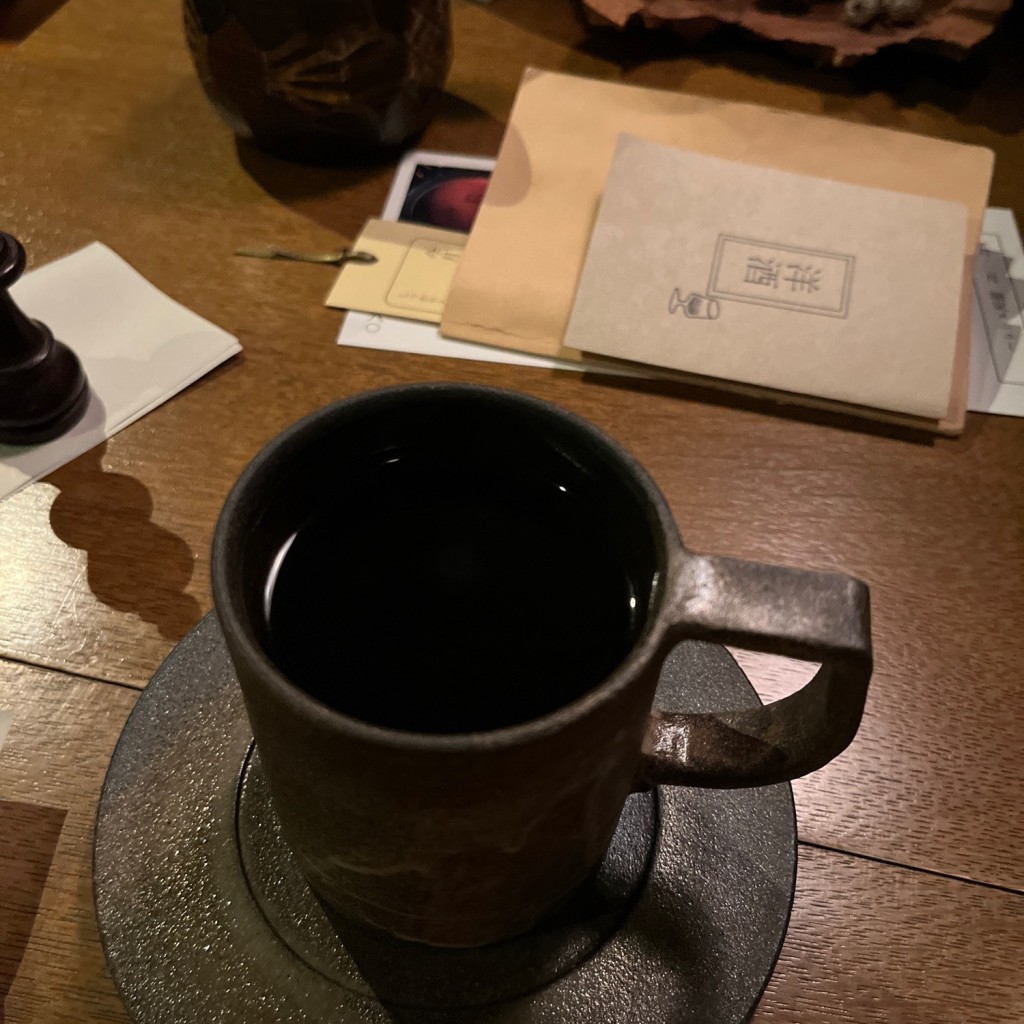 ユーザーが投稿した中煎りコーヒーの写真 - 実際訪問したユーザーが直接撮影して投稿した南一条西喫茶店喫茶カルメル堂の写真