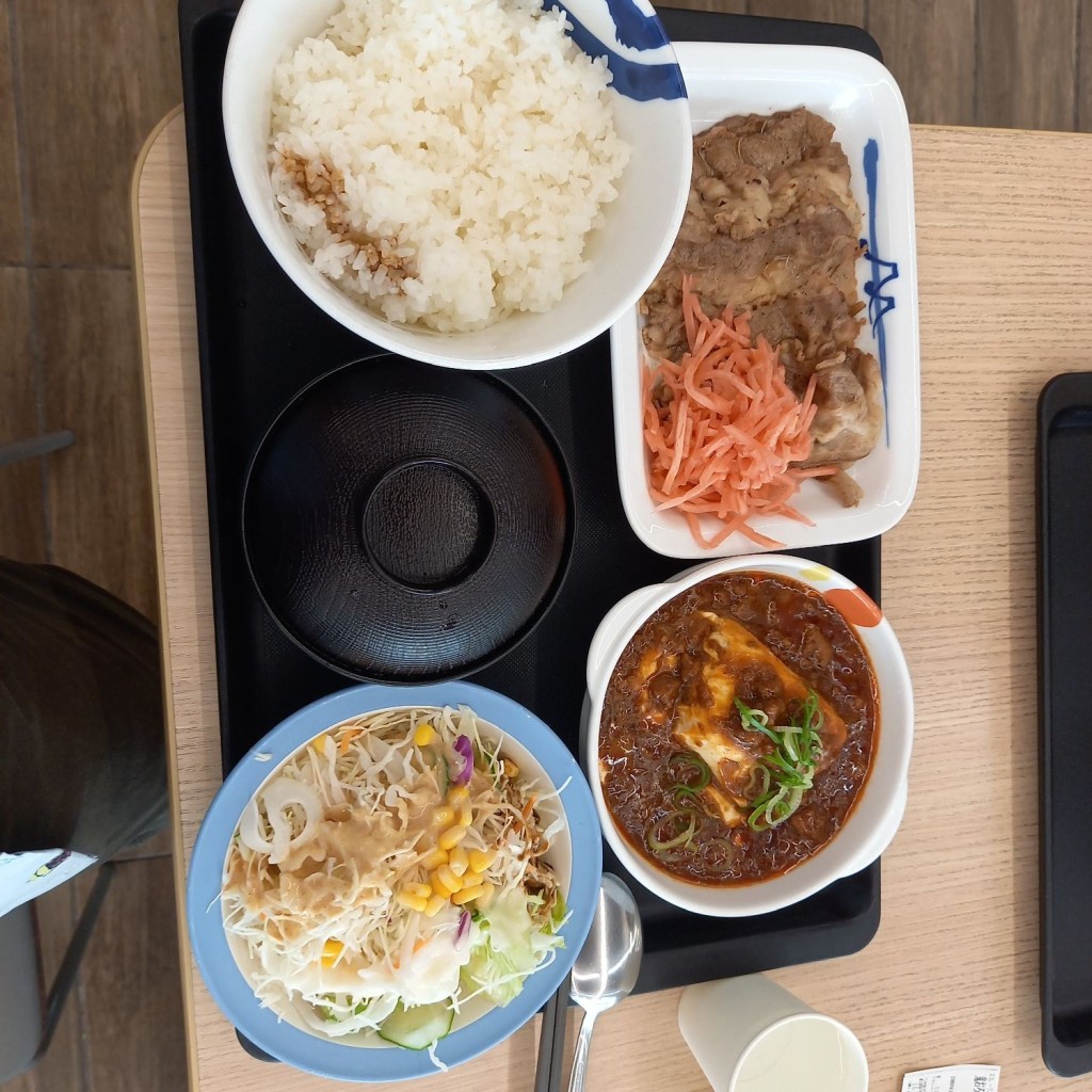 でぅさんが投稿した墨牛丼のお店松屋 酒々井PA(下り)店/マツヤ シスイパーキングエリアテンの写真