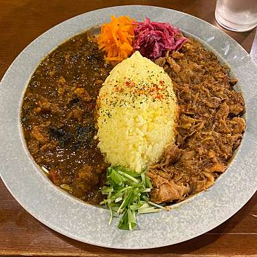 実際訪問したユーザーが直接撮影して投稿した広島カレースパイスカレー屋 パンくんのカレーの写真