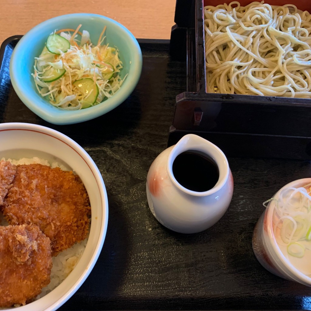 ユーザーが投稿したたれかつ丼セットの写真 - 実際訪問したユーザーが直接撮影して投稿した海老ケ瀬和食 / 日本料理くいどころ里味 海老ケ瀬店の写真