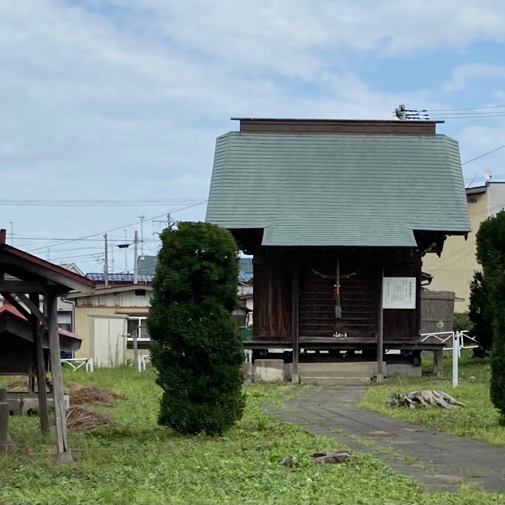 実際訪問したユーザーが直接撮影して投稿した河原木神社高館蒼前神社の写真