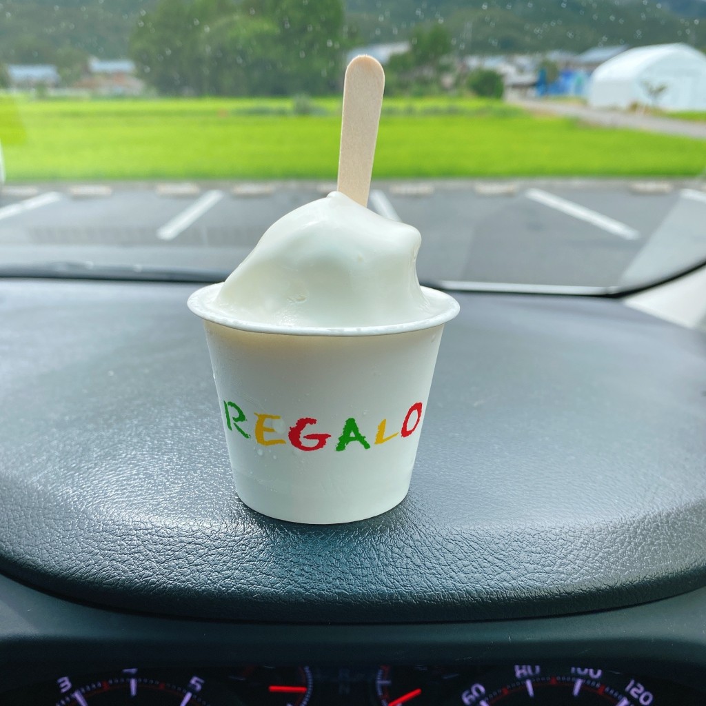 ユーザーが投稿したレアチーズクリームの写真 - 実際訪問したユーザーが直接撮影して投稿した橋本アイスクリームジェラテリア・レガーロの写真