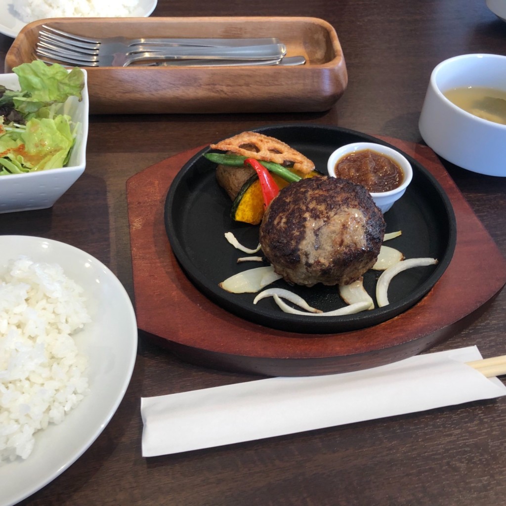 実際訪問したユーザーが直接撮影して投稿した中郷町上桜井ステーキ牛肉料理 フラージュ ヴェールの写真