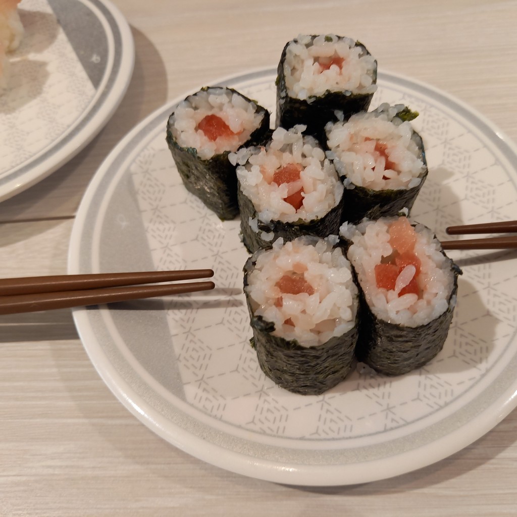 ユーザーが投稿した寿司皿110の写真 - 実際訪問したユーザーが直接撮影して投稿したみなとみらい回転寿司はま寿司 オーケーみなとみらい店の写真