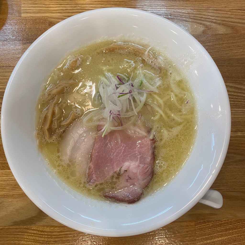 ユーザーが投稿した濃鶏白湯の写真 - 実際訪問したユーザーが直接撮影して投稿した二木成ラーメン専門店麺彩 こはねの写真