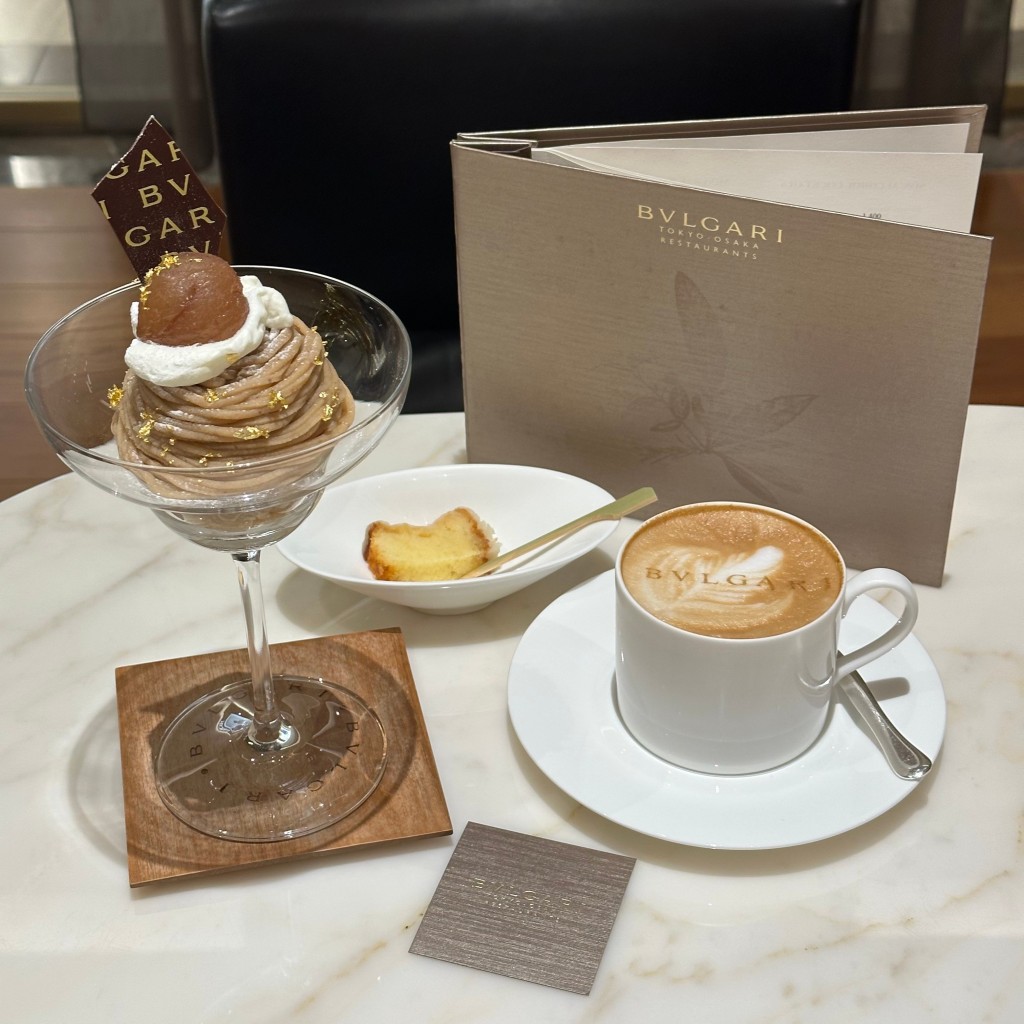 sweets_cafestagramさんが投稿した角田町カフェのお店ブルガリ イル・カフェ 阪急うめだ本店/BVLGARI IL CAFEの写真