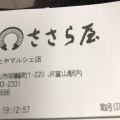 実際訪問したユーザーが直接撮影して投稿した明輪町和菓子ささら屋 とやマルシェ店の写真