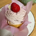 いちごのモンブラン - 実際訪問したユーザーが直接撮影して投稿した大江ケーキ洋菓子 マロニエの写真のメニュー情報