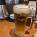 生ビール - 実際訪問したユーザーが直接撮影して投稿した元船町天ぷら那かむら ゆめタウン夢彩都店の写真のメニュー情報