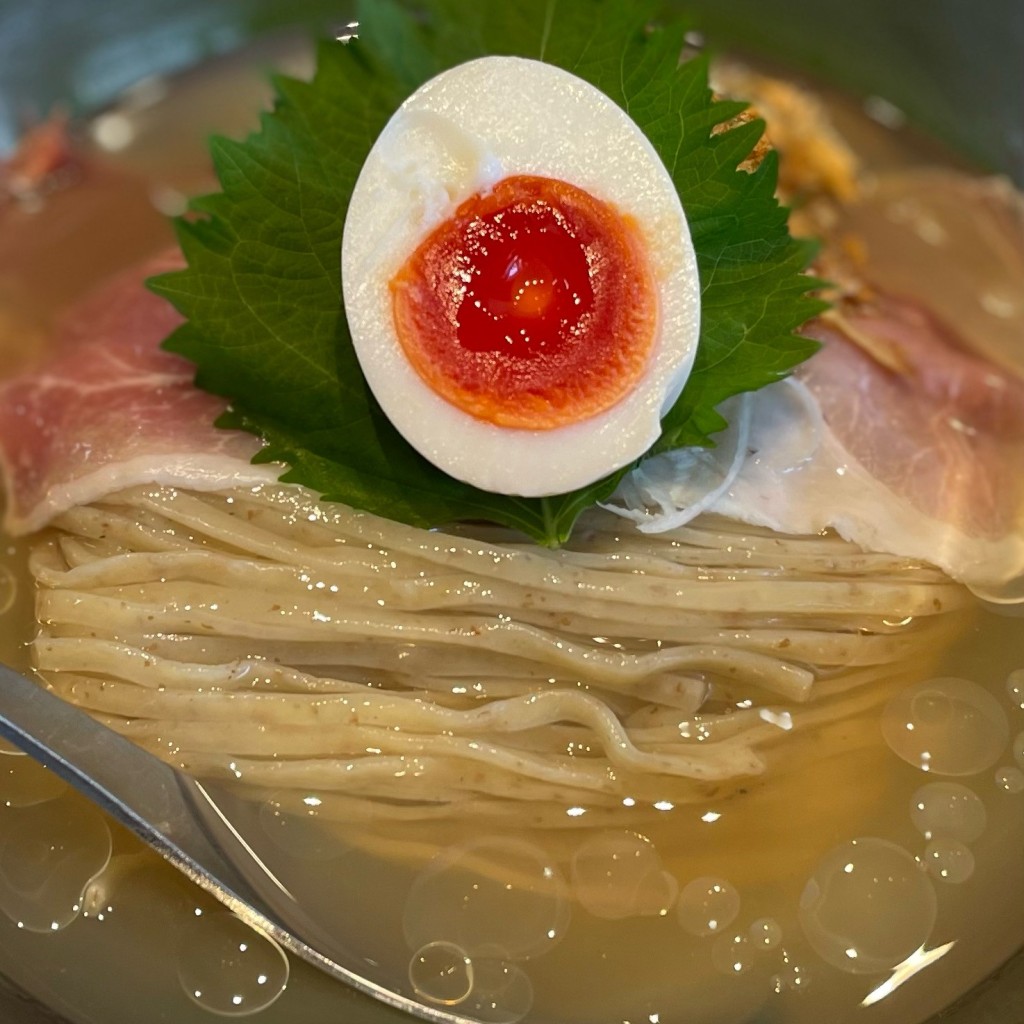 ユーザーが投稿した限定出雲冷麺いくら茶漬け飯つきの写真 - 実際訪問したユーザーが直接撮影して投稿した西六郷ラーメン専門店宍道湖しじみ中華蕎麦 琥珀の写真