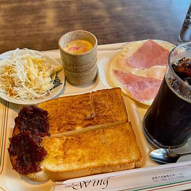 実際訪問したユーザーが直接撮影して投稿した加納東丸町喫茶店パスターウイングの写真