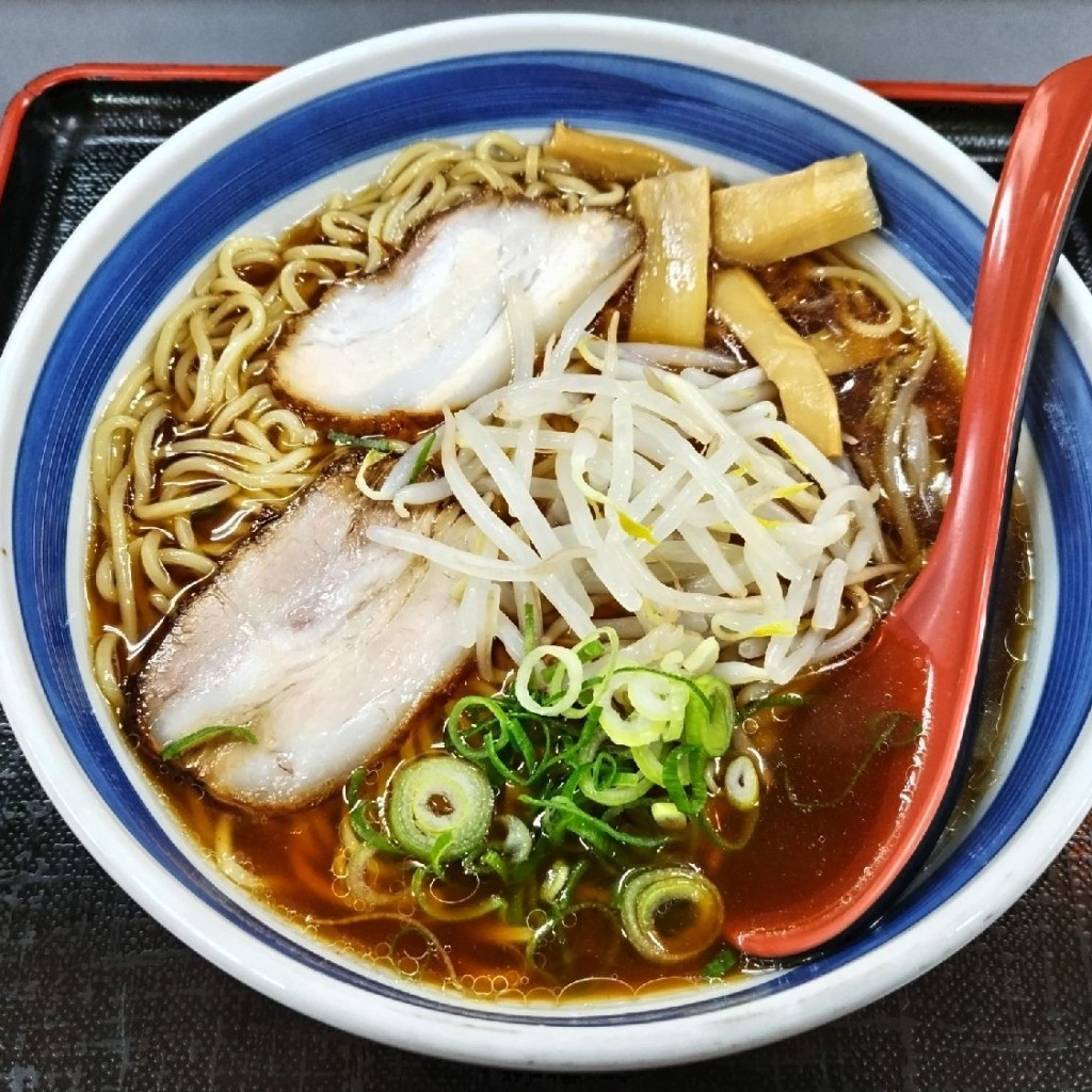 ゴロゴロにゃおーんさんが投稿した岡谷定食屋のお店中華そば 吉備路/キビジの写真