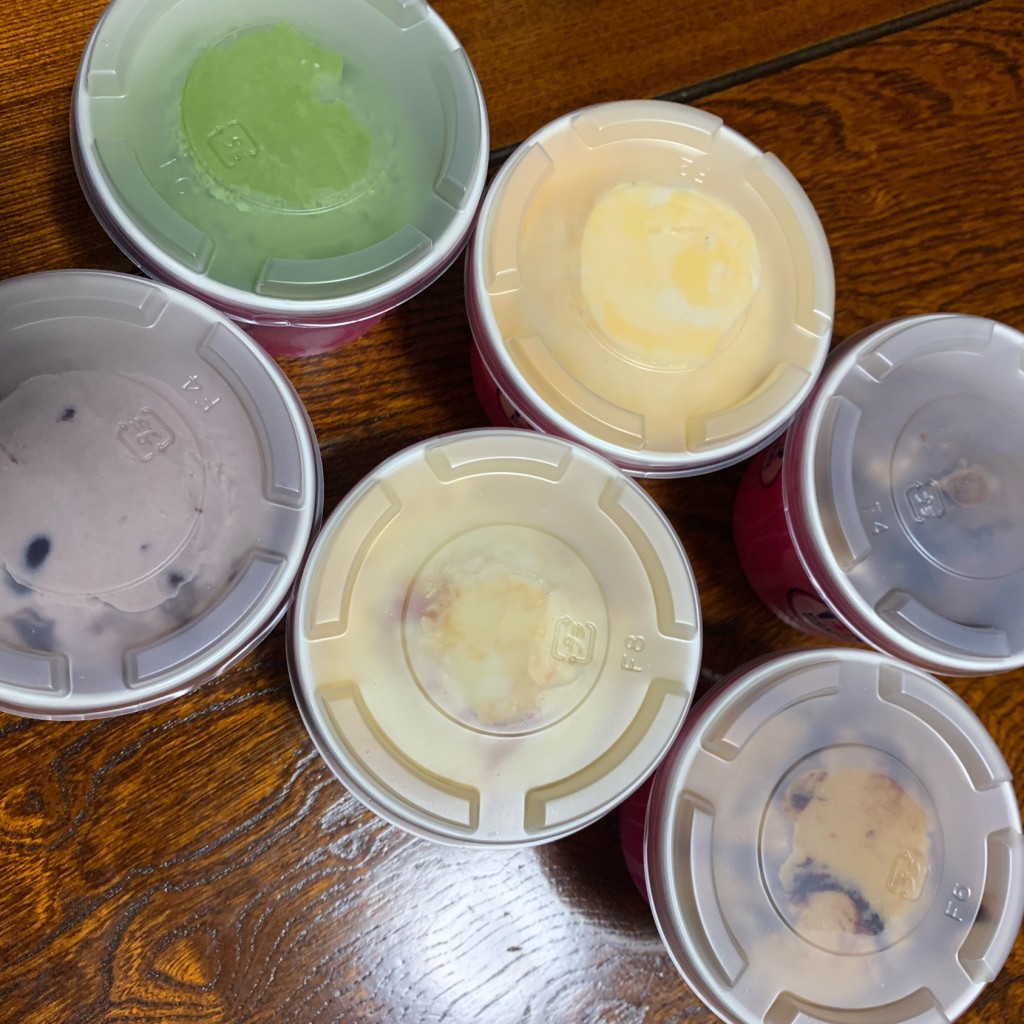 ユーザーが投稿したカップの写真 - 実際訪問したユーザーが直接撮影して投稿した和合アイスクリームサーティワンアイスクリーム イオンモール大曲店の写真