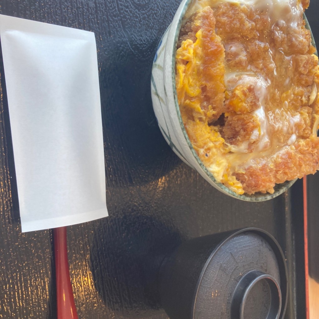 ユーザーが投稿したカツ丼の写真 - 実際訪問したユーザーが直接撮影して投稿した東四条南その他飲食店レストランひまわり イーストモール店の写真