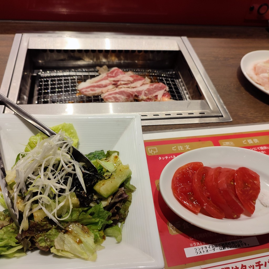 ユーザーが投稿したランチ食べ放題の写真 - 実際訪問したユーザーが直接撮影して投稿した北幸焼肉焼肉の和民 横浜西口店の写真
