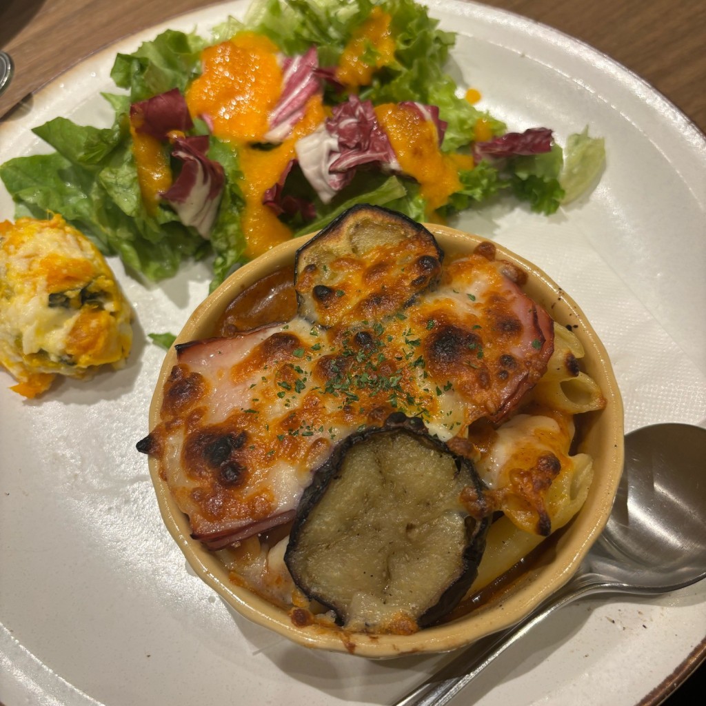 ユーザーが投稿したL ミートグラタンプレートの写真 - 実際訪問したユーザーが直接撮影して投稿した南幸洋食バケット 横浜ジョイナス店の写真