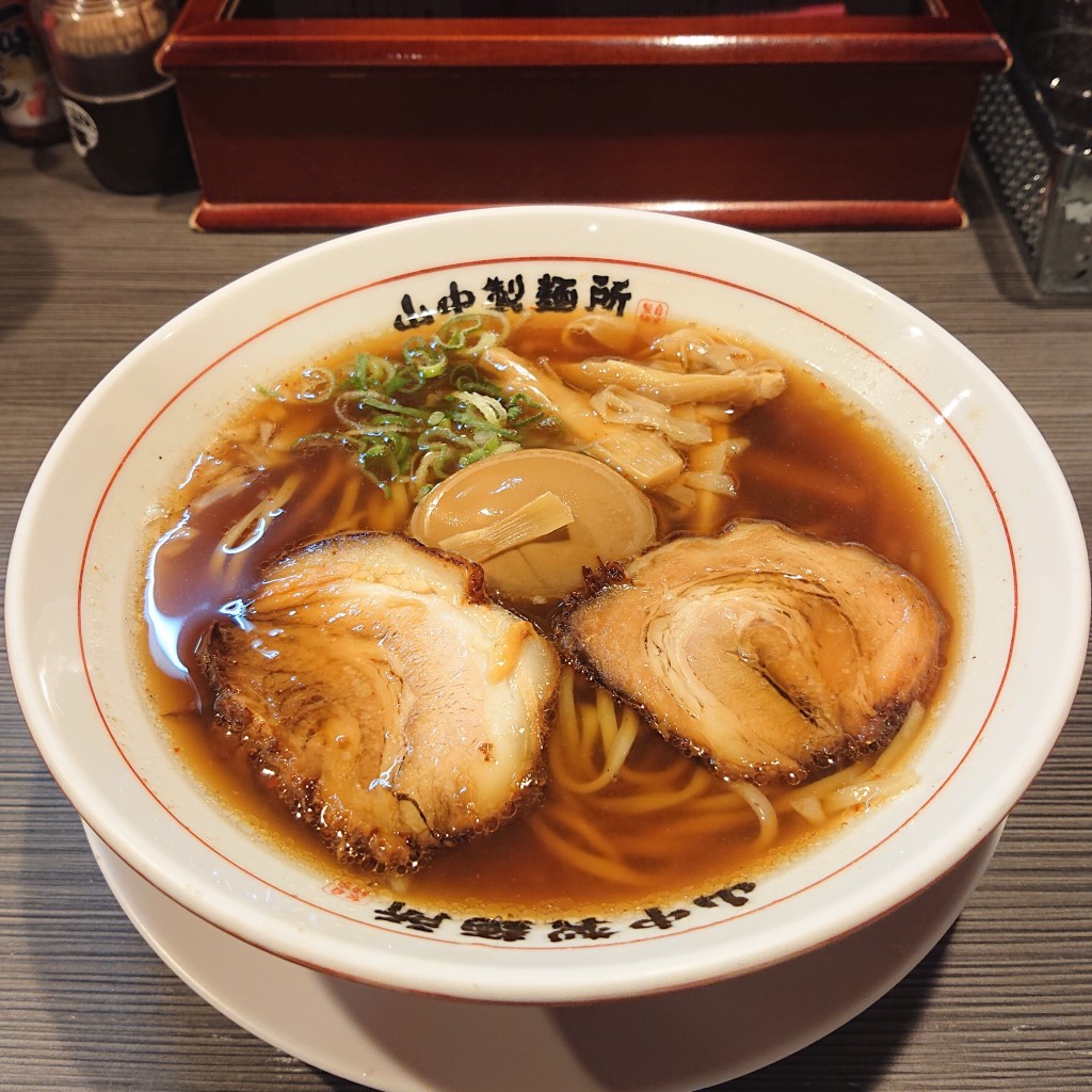 匿命係さんが投稿した島町ラーメン / つけ麺のお店やまなか製麺所 天満橋店/ヤマナカセイメンジョの写真