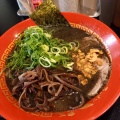 黒ラーメン豚骨 - 実際訪問したユーザーが直接撮影して投稿した古高町ラーメン / つけ麺豚骨ラーメン 三福の写真のメニュー情報