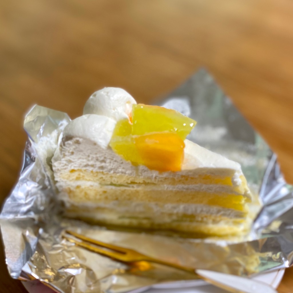 ユーザーが投稿したメロンのショートケーキの写真 - 実際訪問したユーザーが直接撮影して投稿した戸塚町ケーキカナール本店の写真