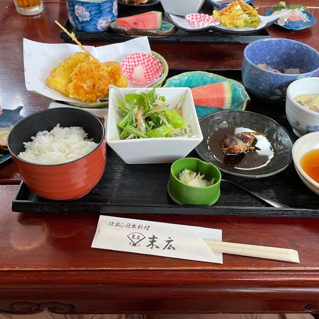 実際訪問したユーザーが直接撮影して投稿した青山北定食屋末広の写真