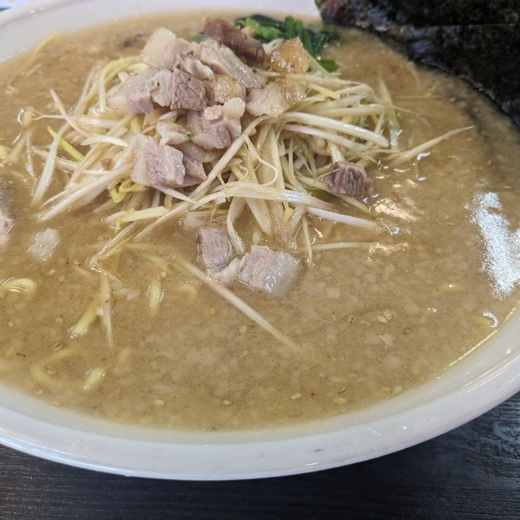 ユーザーが投稿したネギ味噌ラーメンの写真 - 実際訪問したユーザーが直接撮影して投稿した大潟区土底浜ラーメン / つけ麺ラーメンショップ 大潟店の写真