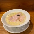 鶏白湯そば - 実際訪問したユーザーが直接撮影して投稿した千波町ラーメン / つけ麺中華そば 先崎の写真のメニュー情報