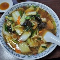 広東風ラーメン - 実際訪問したユーザーが直接撮影して投稿した国母中華料理中華料理紅蘭の写真のメニュー情報