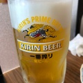 生ビール - 実際訪問したユーザーが直接撮影して投稿した西蒲田居酒屋磯丸水産 蒲田西口店の写真のメニュー情報