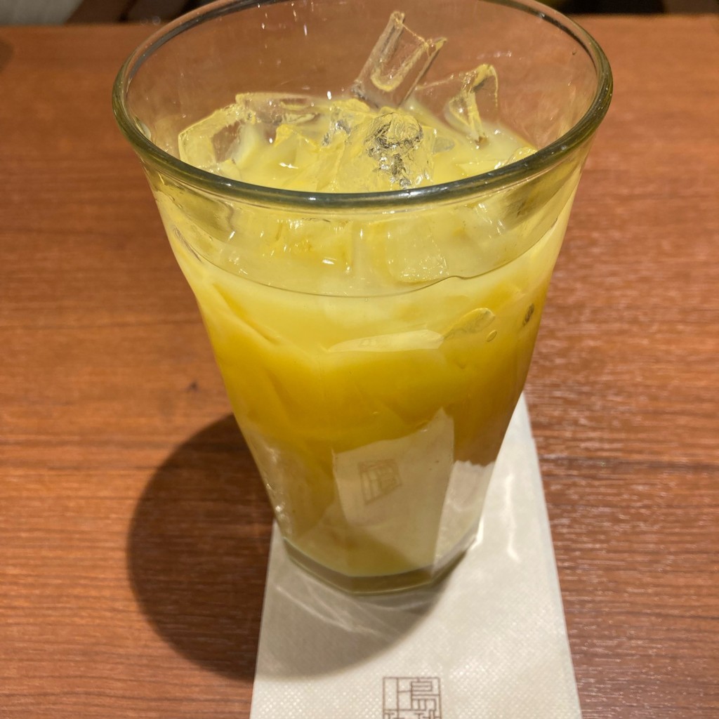 ユーザーが投稿したオレンジジュースの写真 - 実際訪問したユーザーが直接撮影して投稿した北五条西カフェ上島珈琲店 札幌アピア店の写真