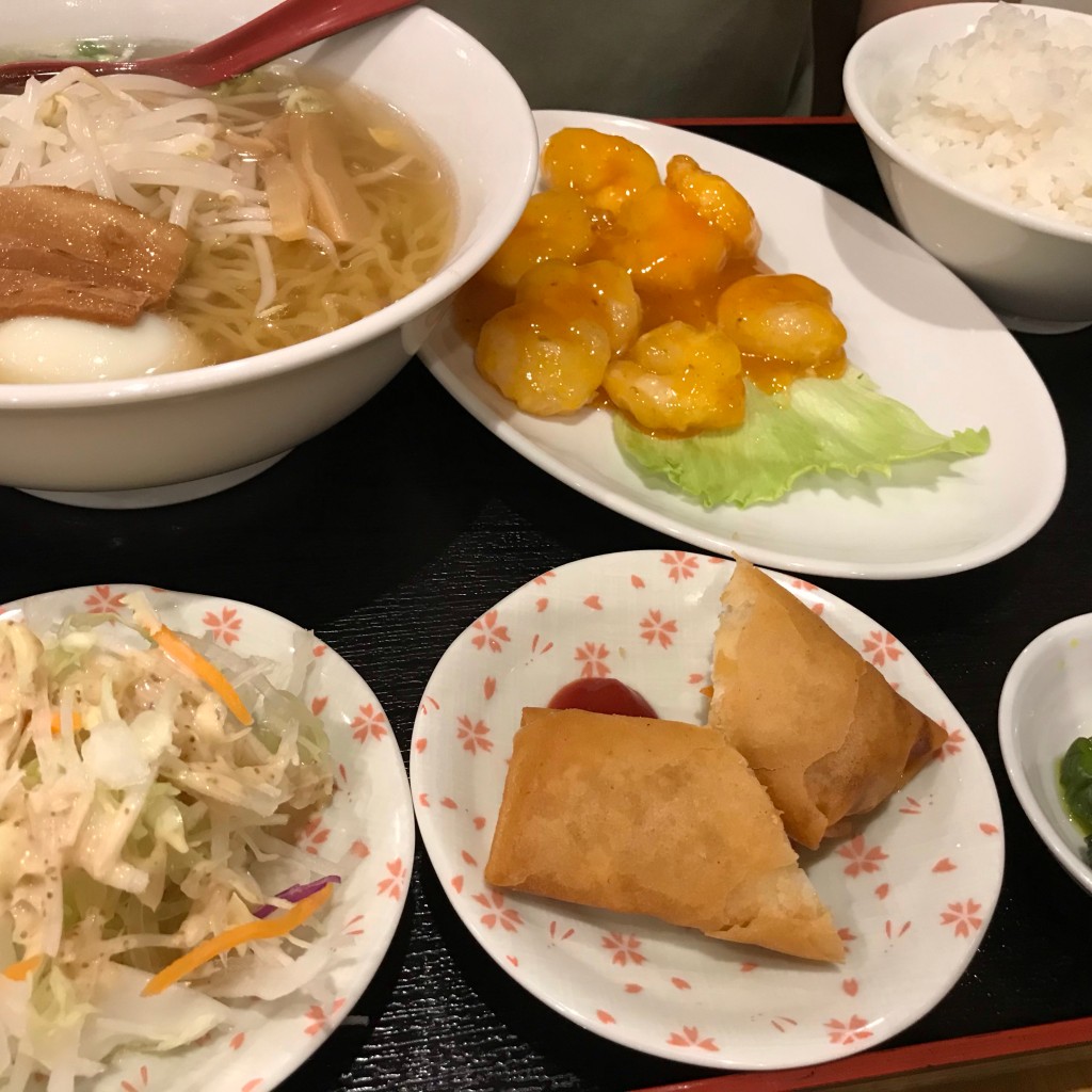 ユーザーが投稿したエビマヨ定食の写真 - 実際訪問したユーザーが直接撮影して投稿した吉田台湾料理台湾料理 昇龍の写真