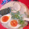 味玉ラーメン - 実際訪問したユーザーが直接撮影して投稿した千代ラーメン専門店ずんどう屋 奈良田原本町店の写真のメニュー情報