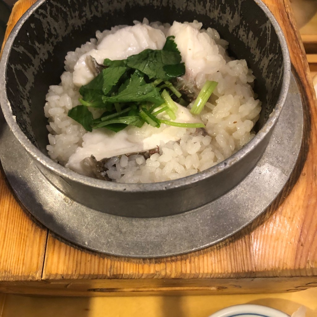ユーザーが投稿した鯛釜めしと天ぷら定食の写真 - 実際訪問したユーザーが直接撮影して投稿した砂郷土料理龍神丸 イオンモール四条畷店の写真