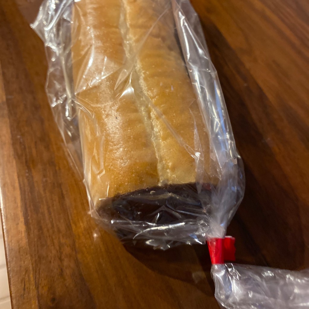 ユーザーが投稿したあんフランスパンの写真 - 実際訪問したユーザーが直接撮影して投稿した駅家町大字上山守ベーカリーカナディアンの写真