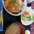 カツ丼定食 - 実際訪問したユーザーが直接撮影して投稿した横尾その他飲食店レストランドリームの写真のメニュー情報