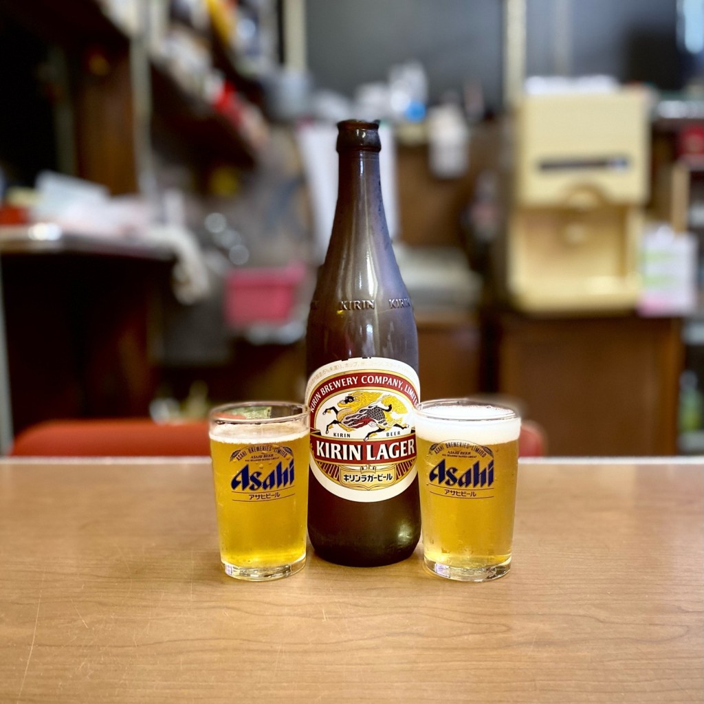 ユーザーが投稿した瓶ビールの写真 - 実際訪問したユーザーが直接撮影して投稿した歌舞伎町中華料理中華料理 五十番の写真