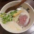 実際訪問したユーザーが直接撮影して投稿した道修町ラーメン / つけ麺牛骨ら〜めん ぶっこ志 北浜店の写真