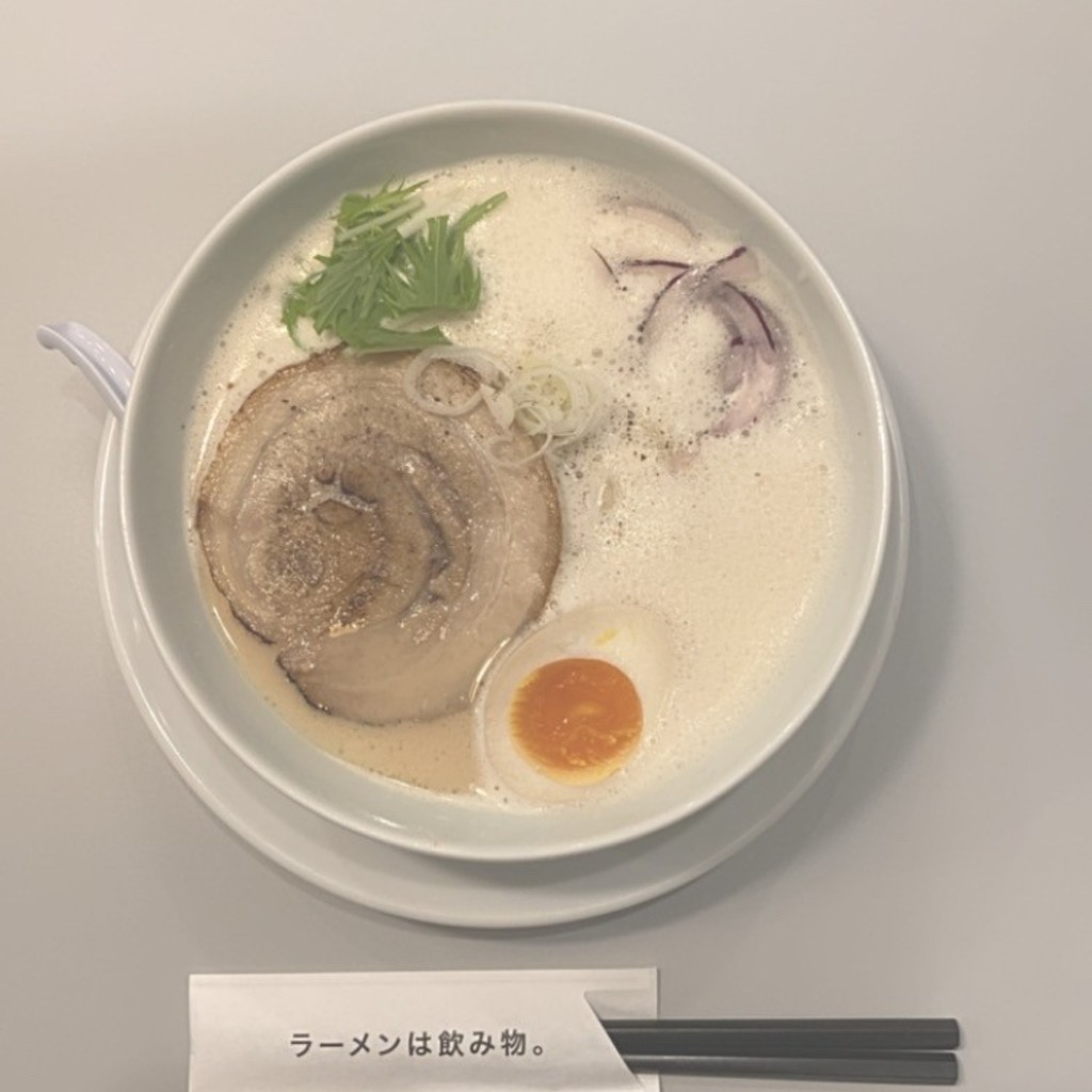 やせたいひなさんが投稿した山田二番町ラーメン専門店のお店ラーメンは飲み物です。/ラーメンハノミモノデスの写真