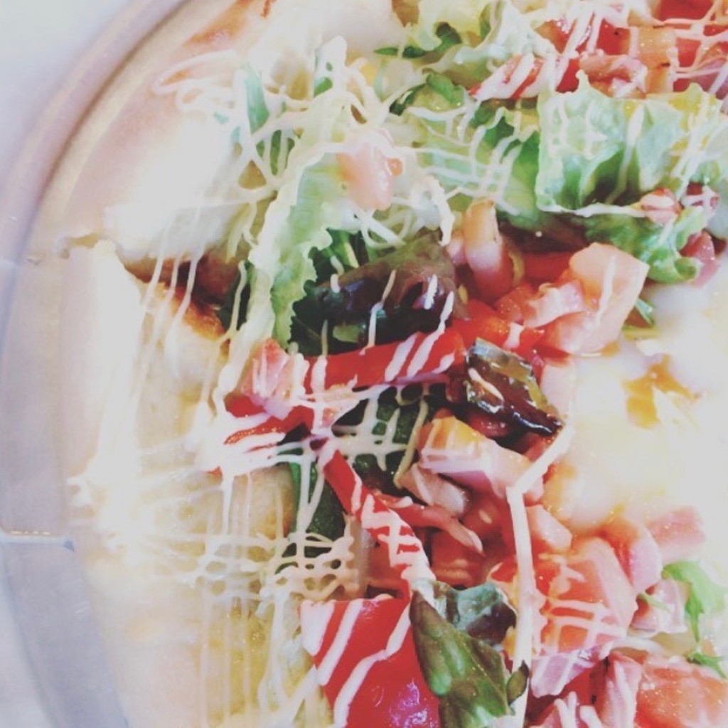 ユーザーが投稿したピザの写真 - 実際訪問したユーザーが直接撮影して投稿した浅間温泉洋食カフェレストガレージの写真