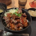 ハラミ丼 - 実際訪問したユーザーが直接撮影して投稿した旭通丼もの三宮肉劇場の写真のメニュー情報