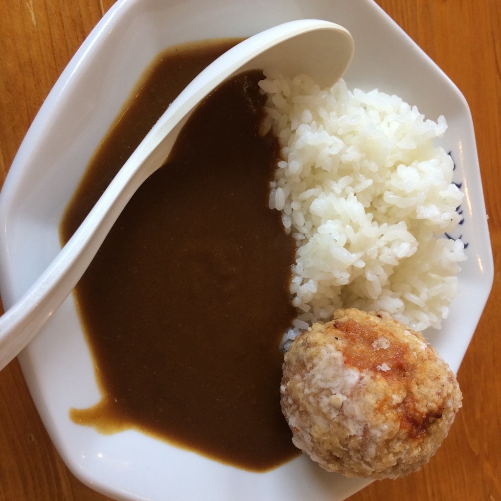 ユーザーが投稿したカレーセットの写真 - 実際訪問したユーザーが直接撮影して投稿した青木島ラーメン / つけ麺極濃湯麺 フタツメ 青木島店の写真