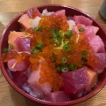 いくらかけ彩コロ丼 - 実際訪問したユーザーが直接撮影して投稿した五稜郭町居酒屋居酒屋 ハコヤの写真のメニュー情報